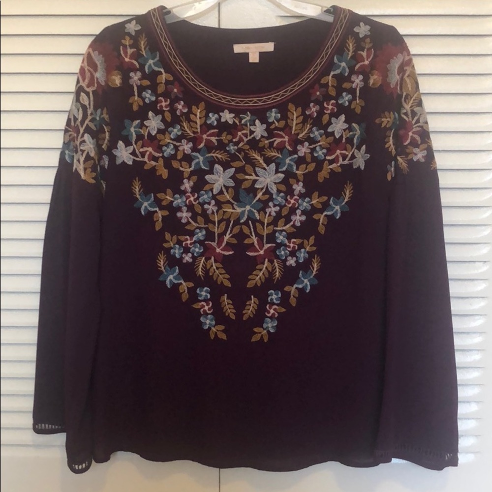 Stitch Fix Elisa Embroidered Blouse
